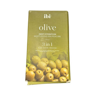 IBI 3-in-1 Spa Pedicure Set Deep Hydration Olive NEW